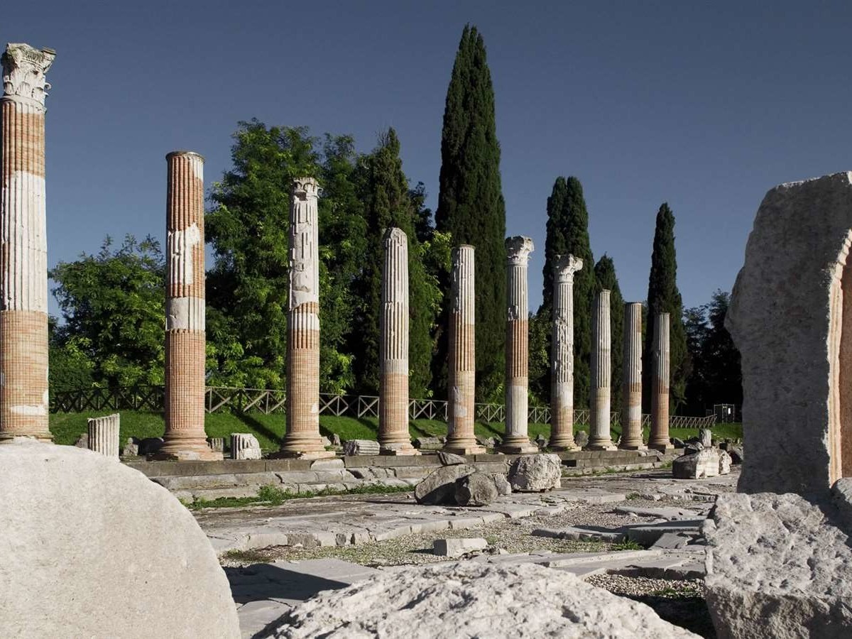 Resti del foro romano ad Aquileia